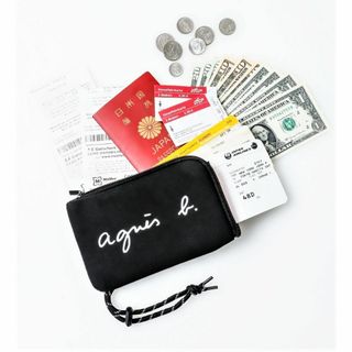agnes b. - 未使用 agnes b. アニエスベー 三つ折り財布 ブルー agnes b. - 未使用 agnes b. アニエスベー 三つ折り財布 ブルー