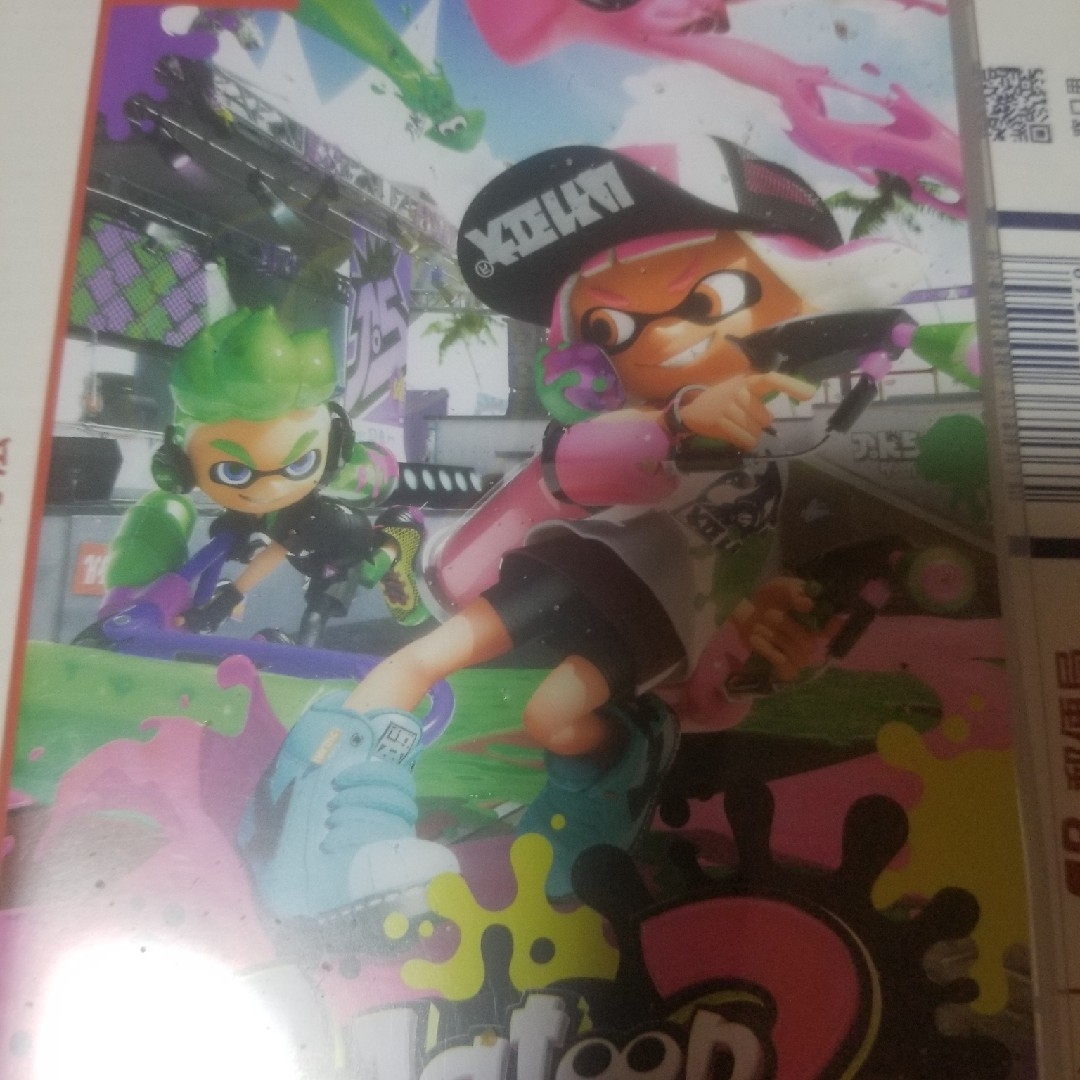 Nintendo Switch(ニンテンドースイッチ)の379.スプラ2 ニンテンドースイッチ エンタメ/ホビーのゲームソフト/ゲーム機本体(家庭用ゲームソフト)の商品写真
