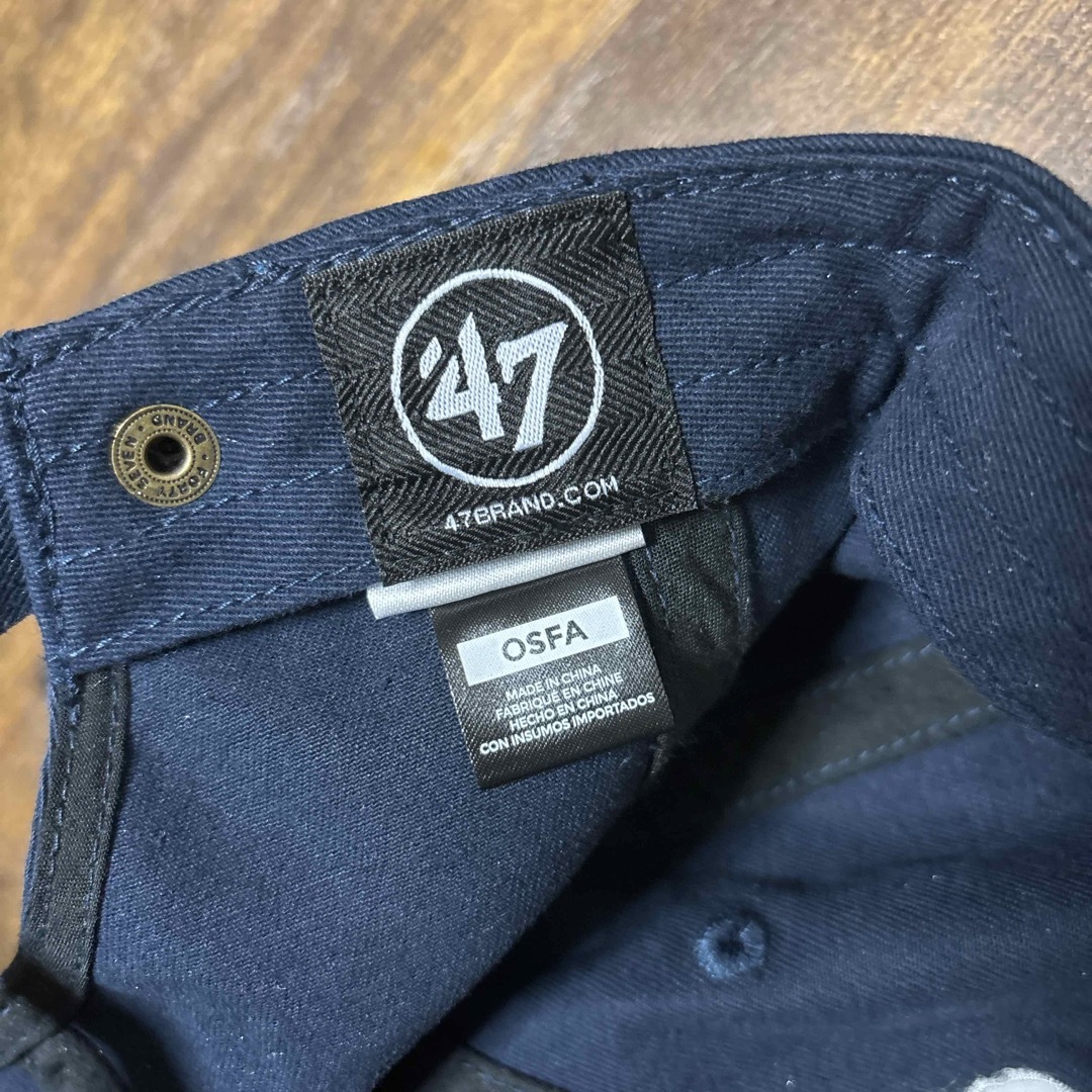 47 Brand - MAATEE&SONS マーティーアンドサンズ ネイビー 帽子 47 Brand - MAATEE&SONS マーティーアンドサンズ ネイビー 帽子