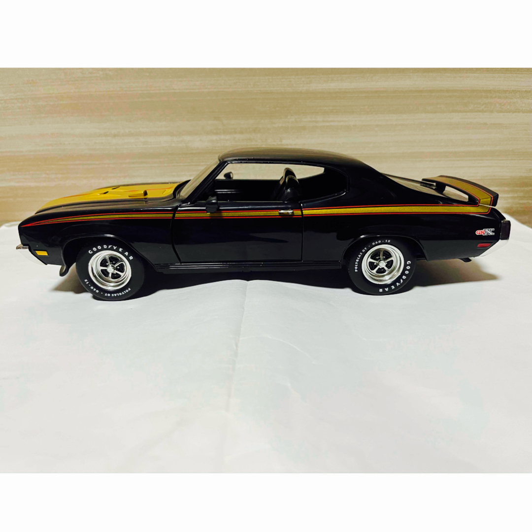 Ertl American Muscle 1971 BUICK GSX Black Gold 1:18 Gran