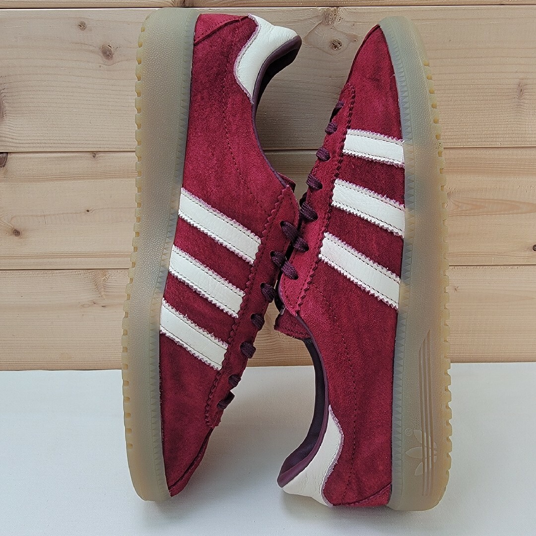 adidas - アディダス バミューダ バーガンディ 26.5cmの通販 by adidas - アディダス バミューダ バーガンディ 26.5cmの通販 by