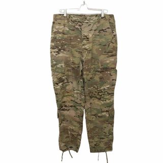 ミリタリー(MILITARY)の【US ARMY】 米軍 実物 マルチカム迷彩 コンバットパンツ S-1078(ワークパンツ/カーゴパンツ)