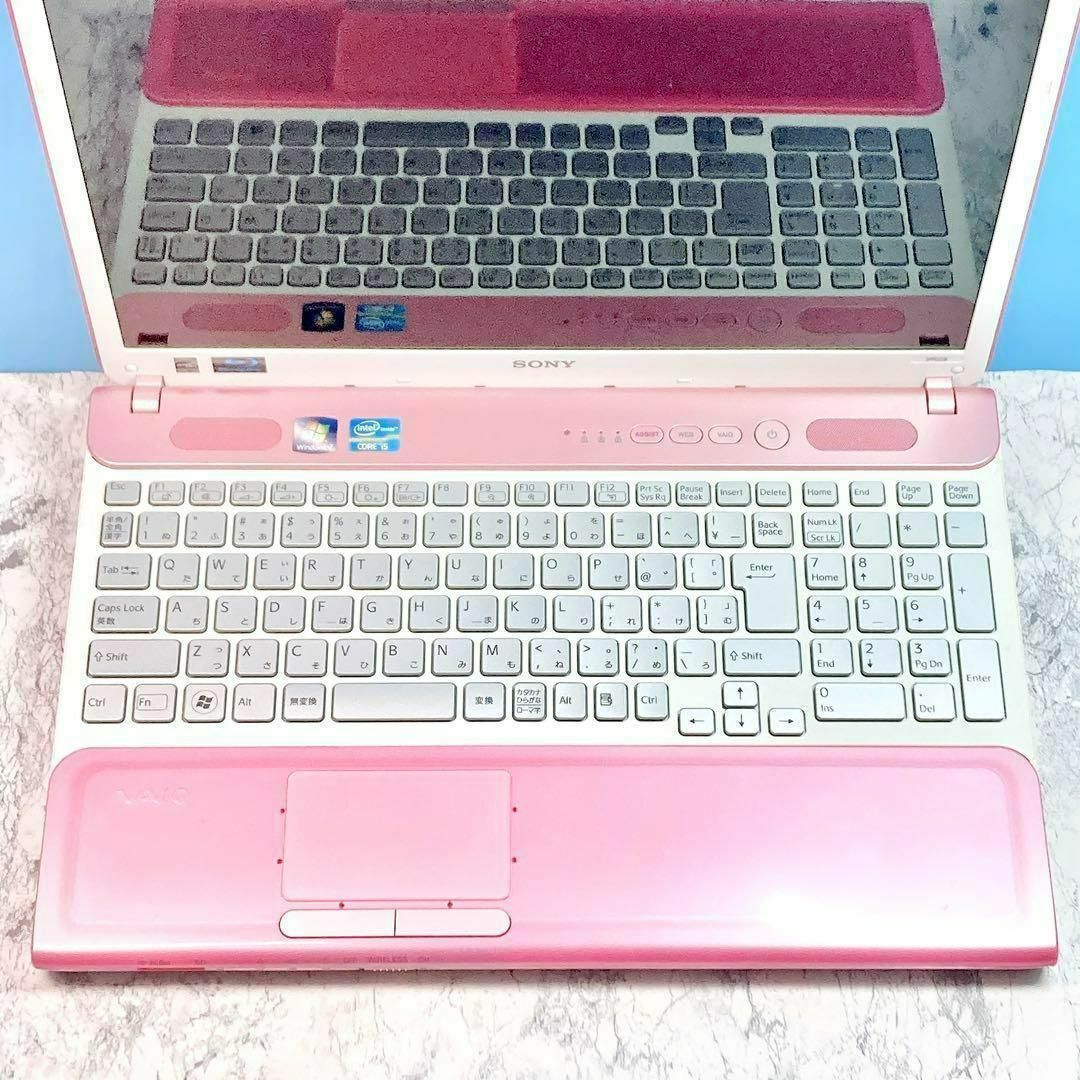 VAIO - 206 人気✨SSD✨Win11✨Blu-ray✨VAIO✨ピンクノート VAIO - 206 人気✨SSD✨Win11✨Blu-ray✨VAIO✨ピンクノート