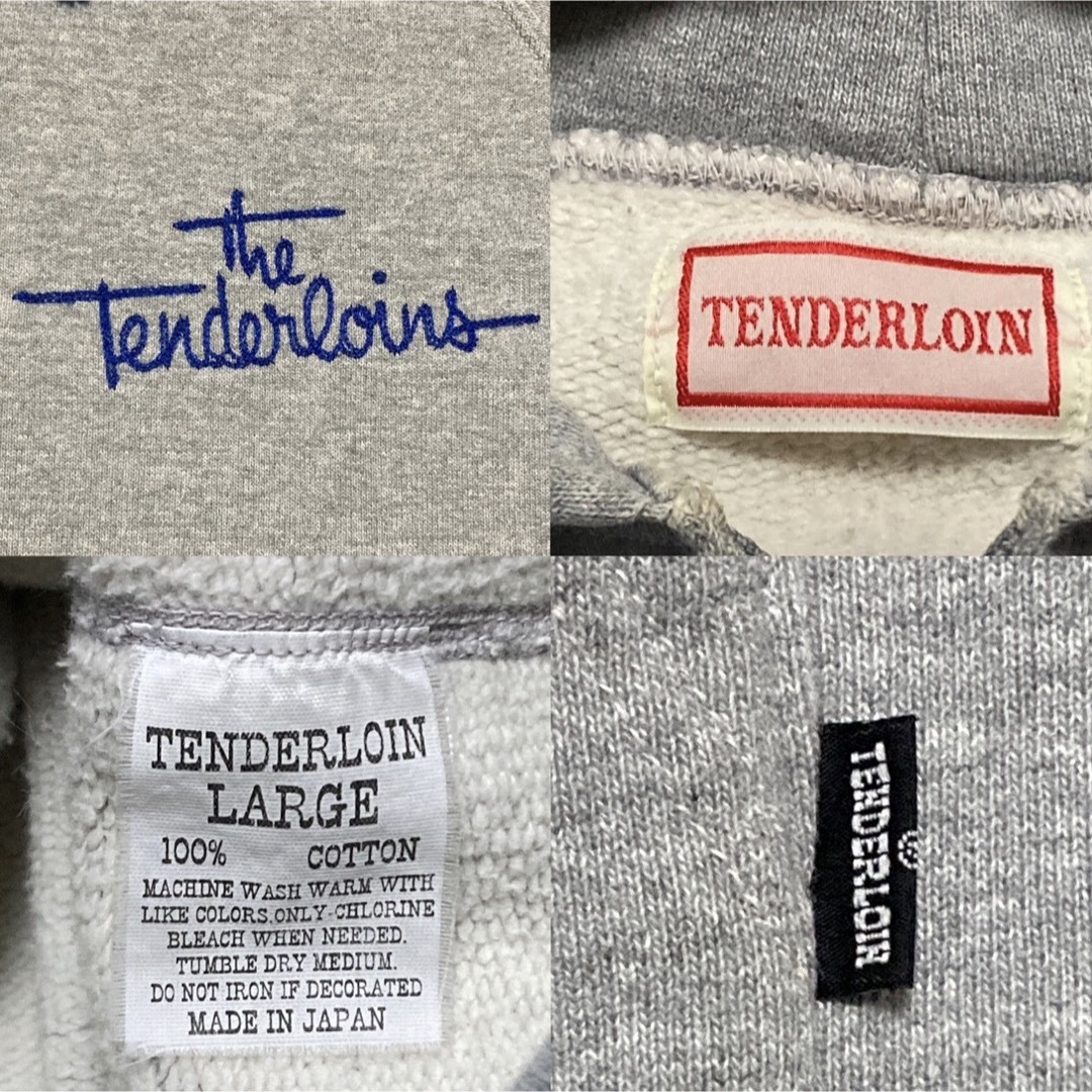 TENDERLOIN - Lサイズ テンダーロイン ジップ アップ スウェット TENDERLOIN - Lサイズ テンダーロイン ジップ アップ スウェット