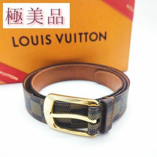 LOUIS VUITTON - Louis Vuitton ネイビー ベルト M0532Uの通販 LOUIS VUITTON - Louis Vuitton ネイビー ベルト M0532Uの通販