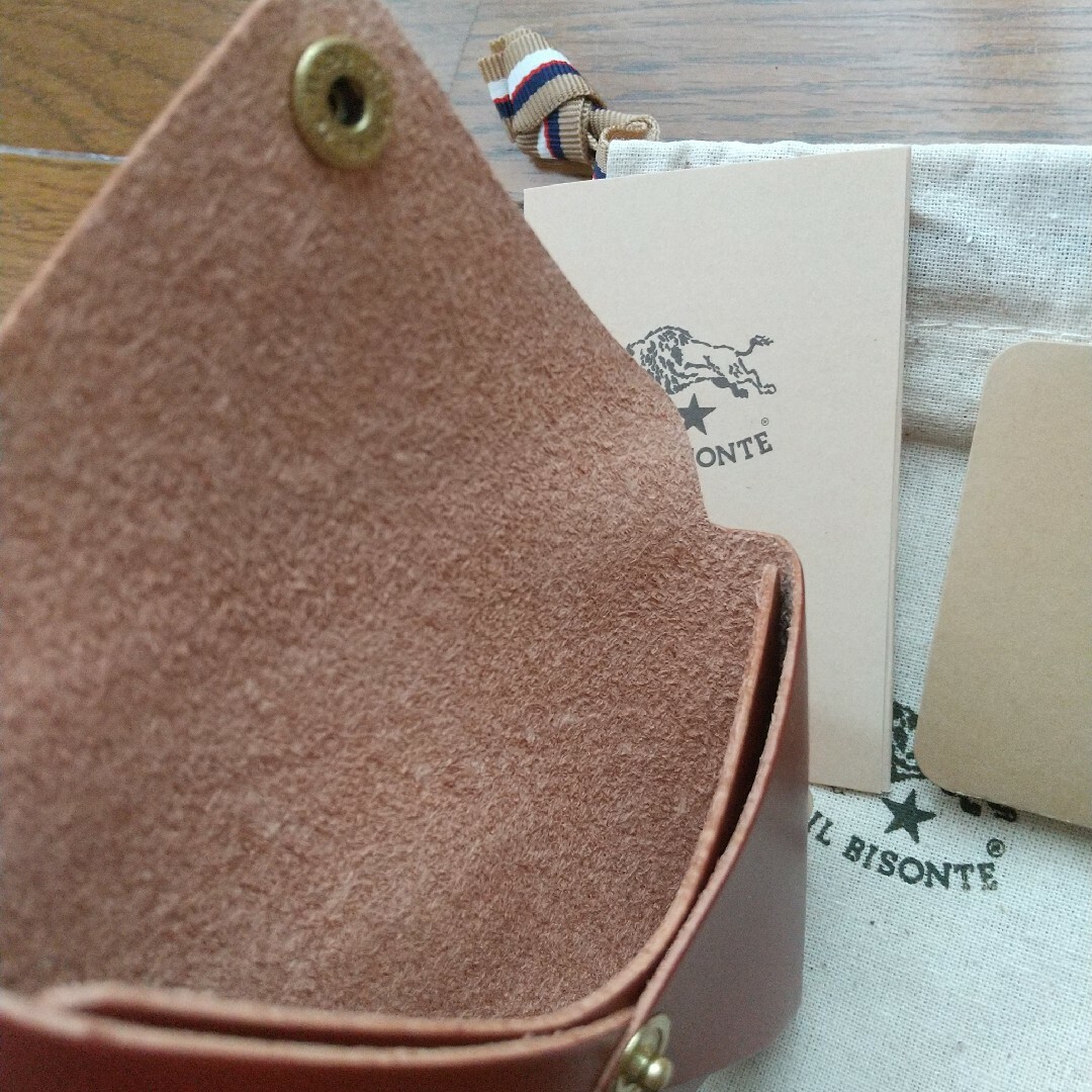 IL BISONTE - 新品 イルビゾンテ IL BISONTE コインケース 小銭 IL BISONTE - 新品 イルビゾンテ IL BISONTE コインケース 小銭