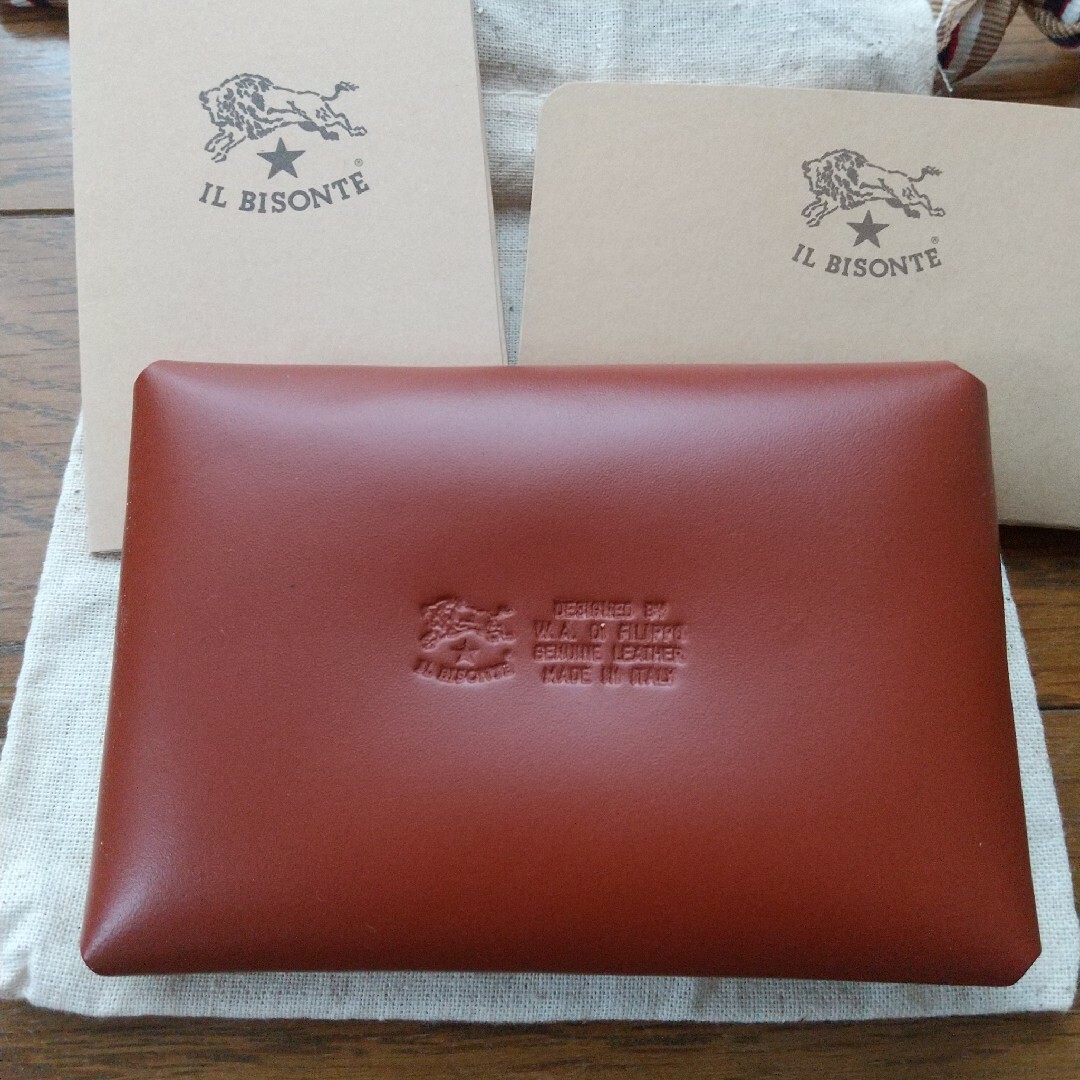 IL BISONTE - 新品 イルビゾンテ IL BISONTE コインケース 小銭 IL BISONTE - 新品 イルビゾンテ IL BISONTE コインケース 小銭