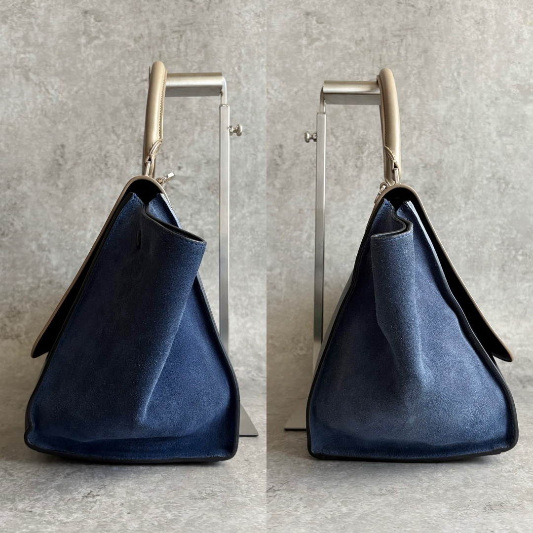 新入荷 トラペーズ 【極美品】CELINE - CELINE 2way ショルダー ハンド バッグ