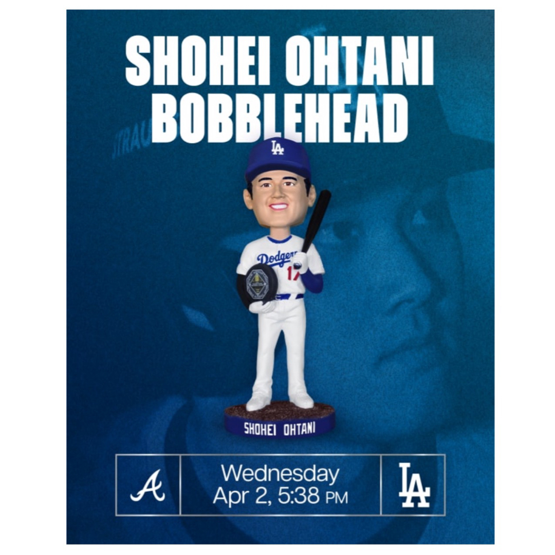 MLB - 大谷翔平 ボブルヘッド MVP 来場者限定 2025 ドジャースの MLB - 大谷翔平 ボブルヘッド MVP 来場者限定 2025 ドジャースの