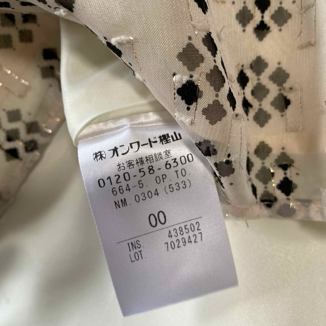 TOCCA - トッカ 刺繍 ラッシュアワー ワンピース 00 春夏 幾何学 TOCCA - トッカ 刺繍 ラッシュアワー ワンピース 00 春夏 幾何学