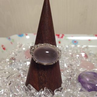 ローズクォーツのシルバーリング💍(リング(指輪))