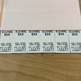 名鉄 株主優待(鉄道乗車券)