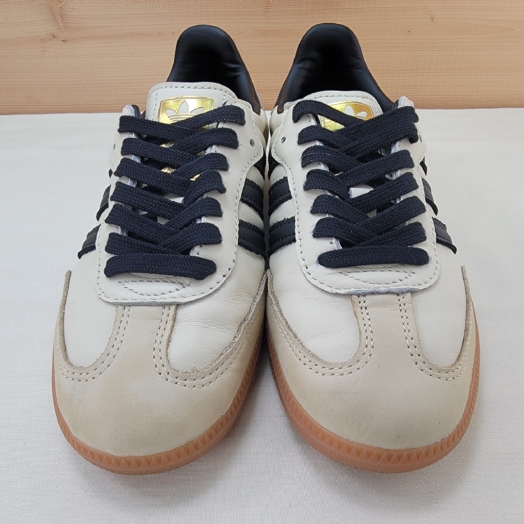 adidas - アディダス サンバ OG クリームホワイト/コア ブラック adidas - アディダス サンバ OG クリームホワイト/コア ブラック