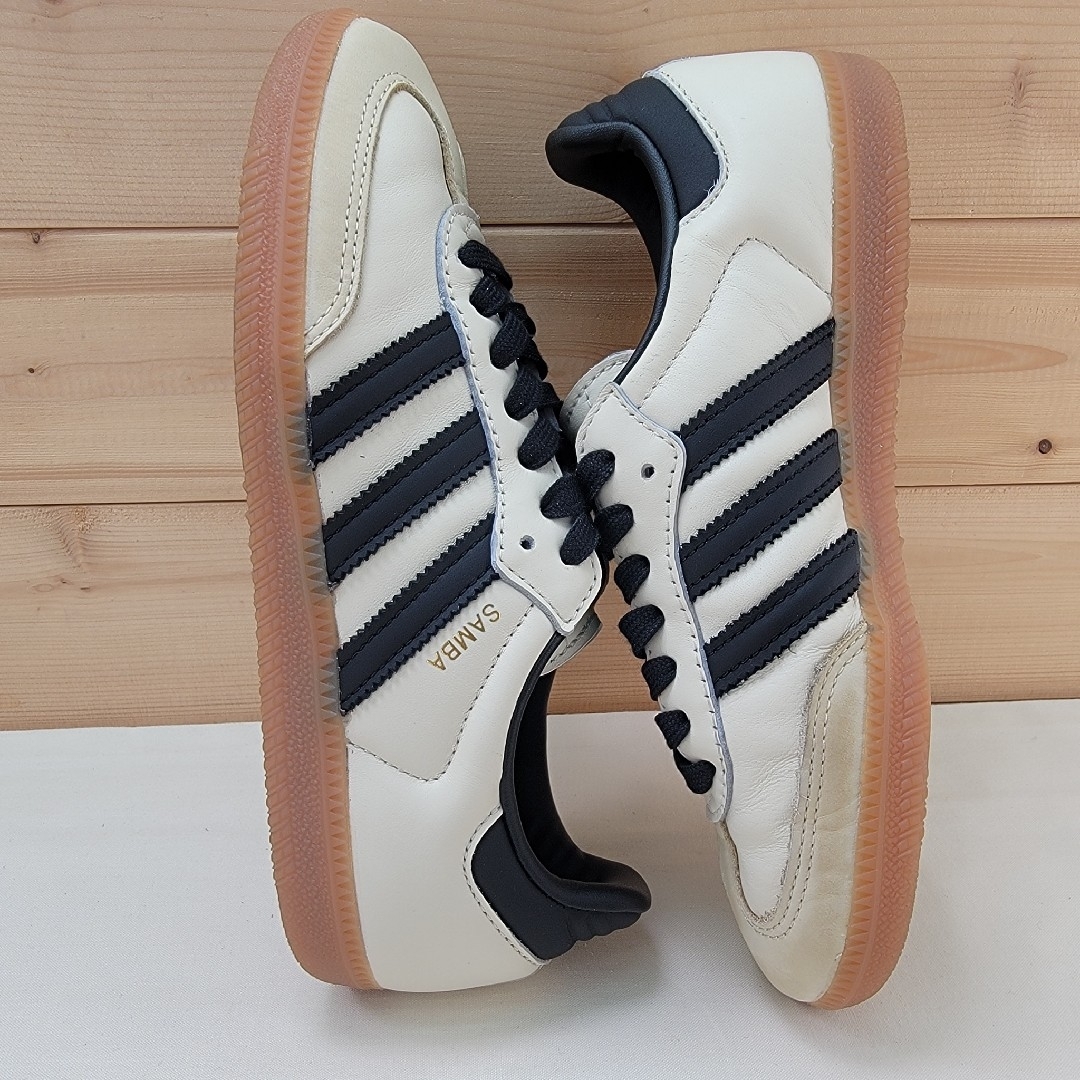 adidas - アディダス サンバ OG クリームホワイト/コア ブラック adidas - アディダス サンバ OG クリームホワイト/コア ブラック