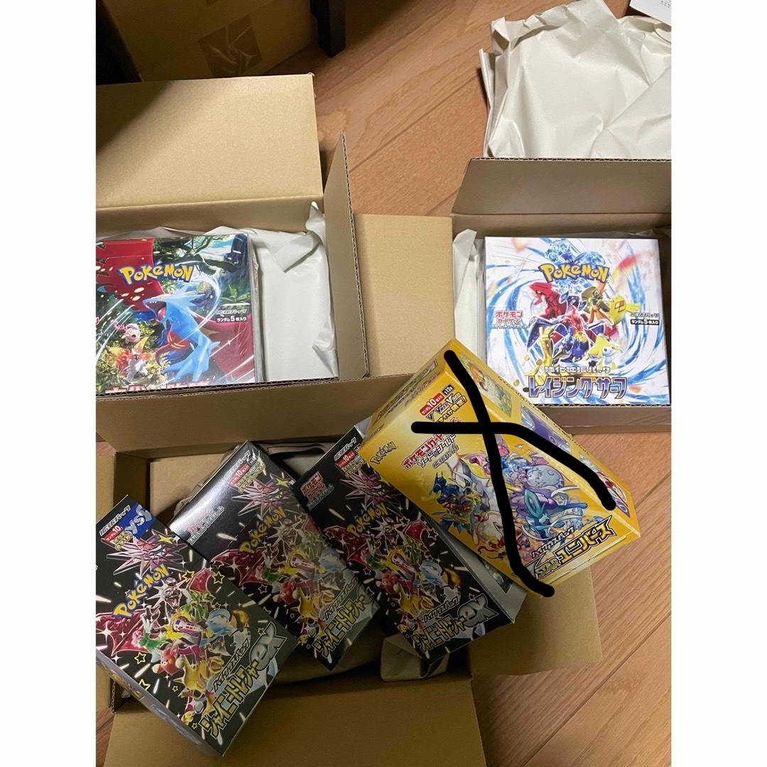 ポケモン - ポケセン産含むポケモンカードboxまとめ売りの通販 ポケモン - ポケセン産含むポケモンカードboxまとめ売りの通販