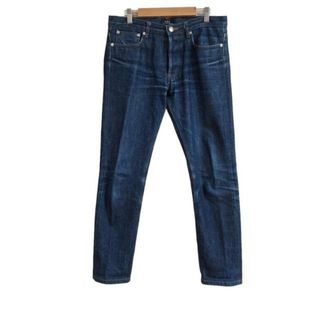A.P.C - A.P.C. アーペーセー NEW STANDARD デニム 30 鬼ヒゲ 赤 A.P.C - A.P.C. アーペーセー NEW STANDARD デニム 30 鬼ヒゲ 赤