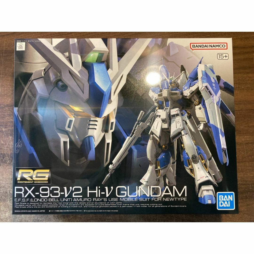 BANDAI - RG 機動戦士ガンダム 逆襲のシャア Hi-νガンダム