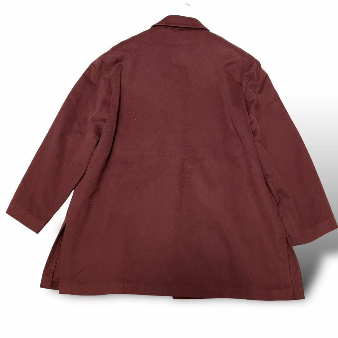 Max Mara - 最高級キャメル100% マックスマーラ 比翼 ジャケット Max Mara - 最高級キャメル100% マックスマーラ 比翼 ジャケット