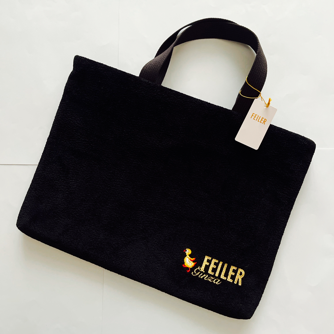 FEILER - 新品 FEILER バッグ (ブラック) /銀座店10周年記念 FEILER - 新品 FEILER バッグ (ブラック) /銀座店10周年記念