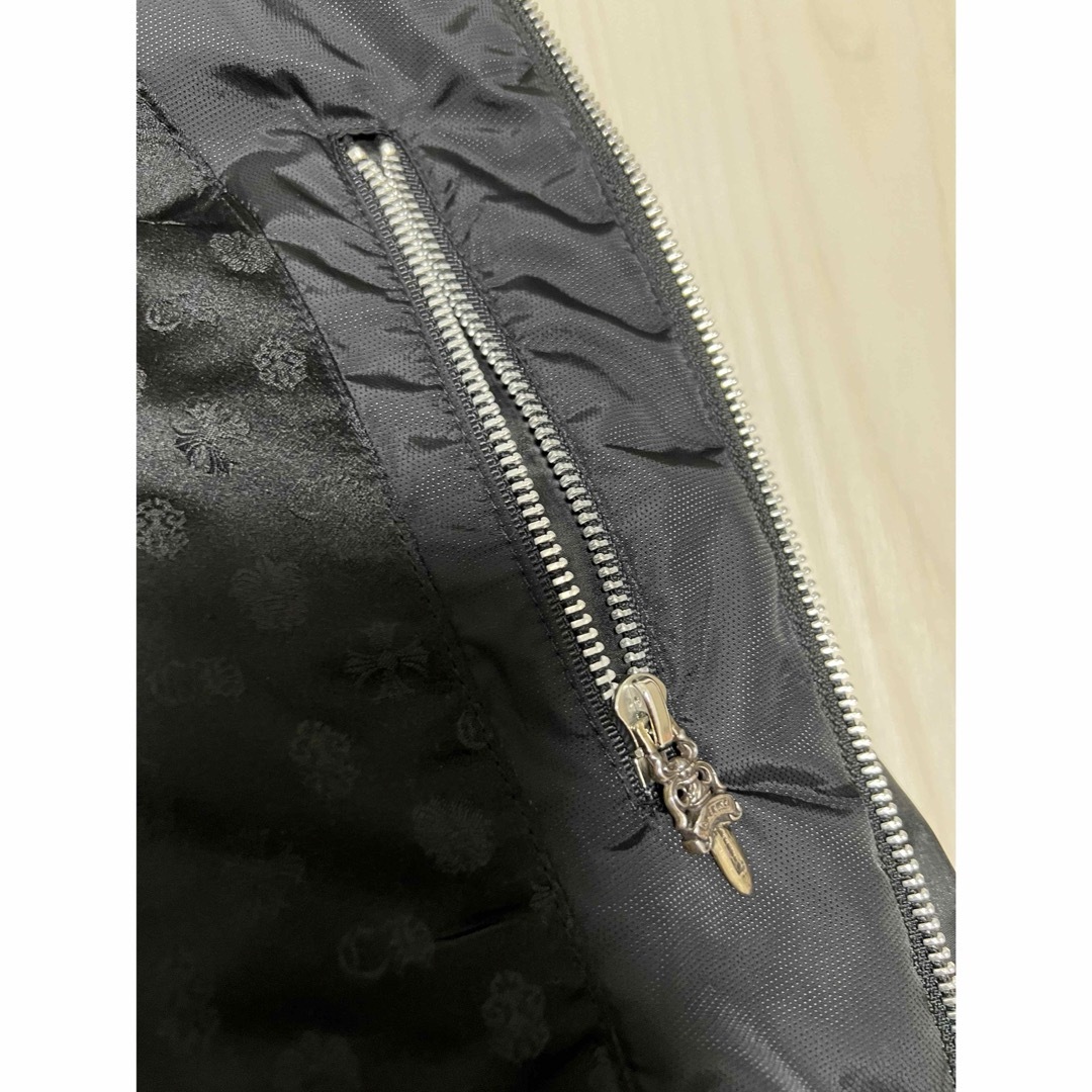 Chrome Hearts - Chrome Hearts クロスパッチ付きフード2way中綿 Chrome Hearts - Chrome Hearts クロスパッチ付きフード2way中綿