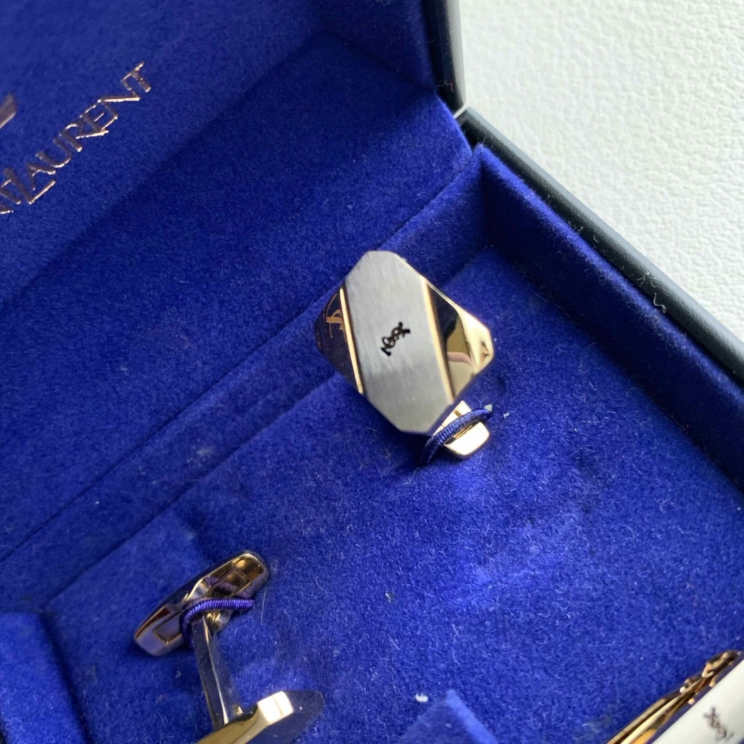 Yves Saint Laurent - イブサンローラン ネクタイピン、カフス Yves Saint Laurent - イブサンローラン ネクタイピン、カフス