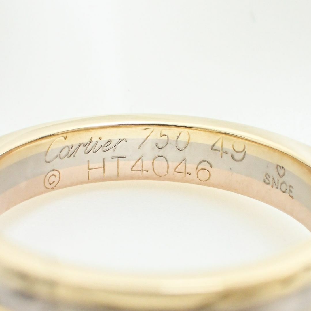 Cartier - カルティエ K18 YG PG WG ヴァンドーム リング 49号 Cartier - カルティエ K18 YG PG WG ヴァンドーム リング 49号
