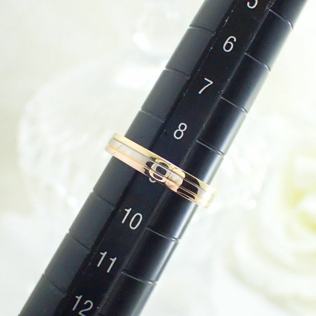 Cartier - カルティエ K18 YG PG WG ヴァンドーム リング 49号 Cartier - カルティエ K18 YG PG WG ヴァンドーム リング 49号