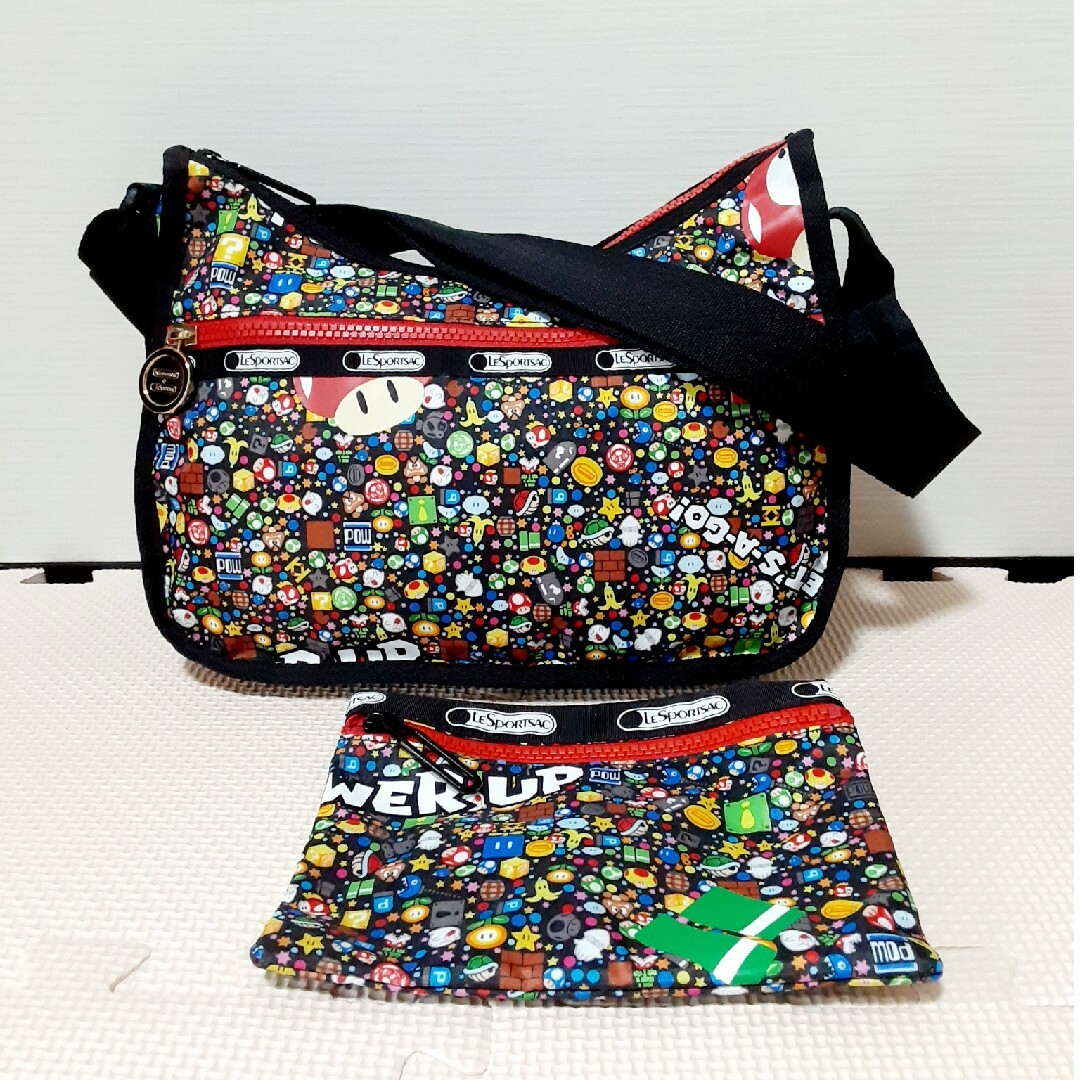 LeSportsac - レスポートサック Nintendo マリオ ショルダー LeSportsac - レスポートサック Nintendo マリオ ショルダー