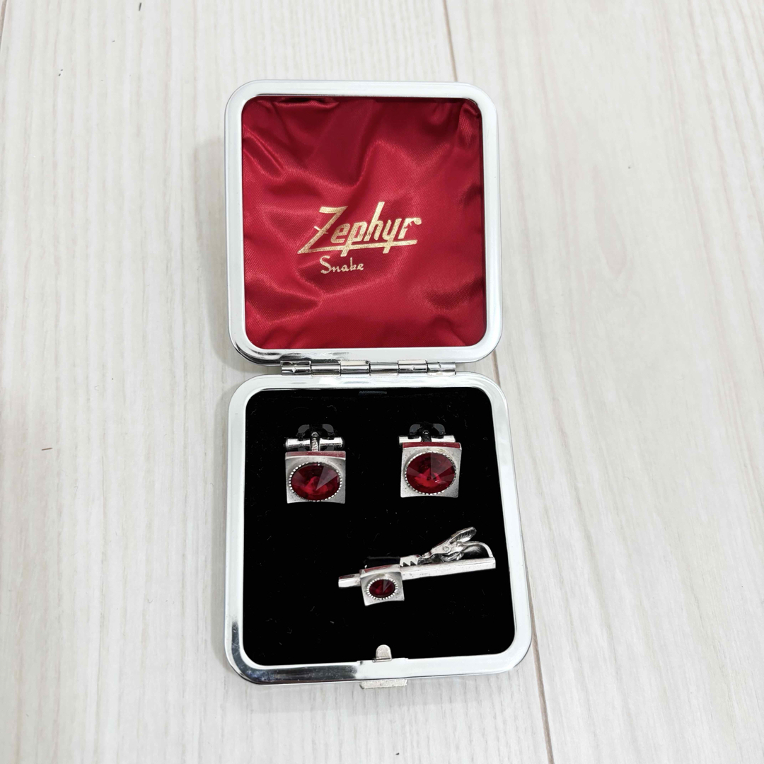 Zephyr 天然石カフス ネクタイピン 3点セットの通販 by kemjdw Zephyr 天然石カフス ネクタイピン 3点セットの通販 by kemjdw