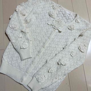 ミモレ×ル フィル☆ 別注ニットカーディガン ☆ レア ☆ 新品未 ミモレ×ル フィル☆ 別注ニットカーディガン ☆ レア ☆ 新品未