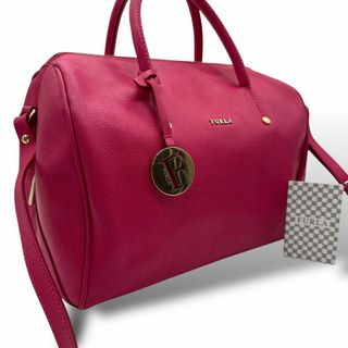 FURLA - FURLA 巾着 レザー デニム ハンドバッグ 8813の通販 by FURLA - FURLA 巾着 レザー デニム ハンドバッグ 8813の通販 by