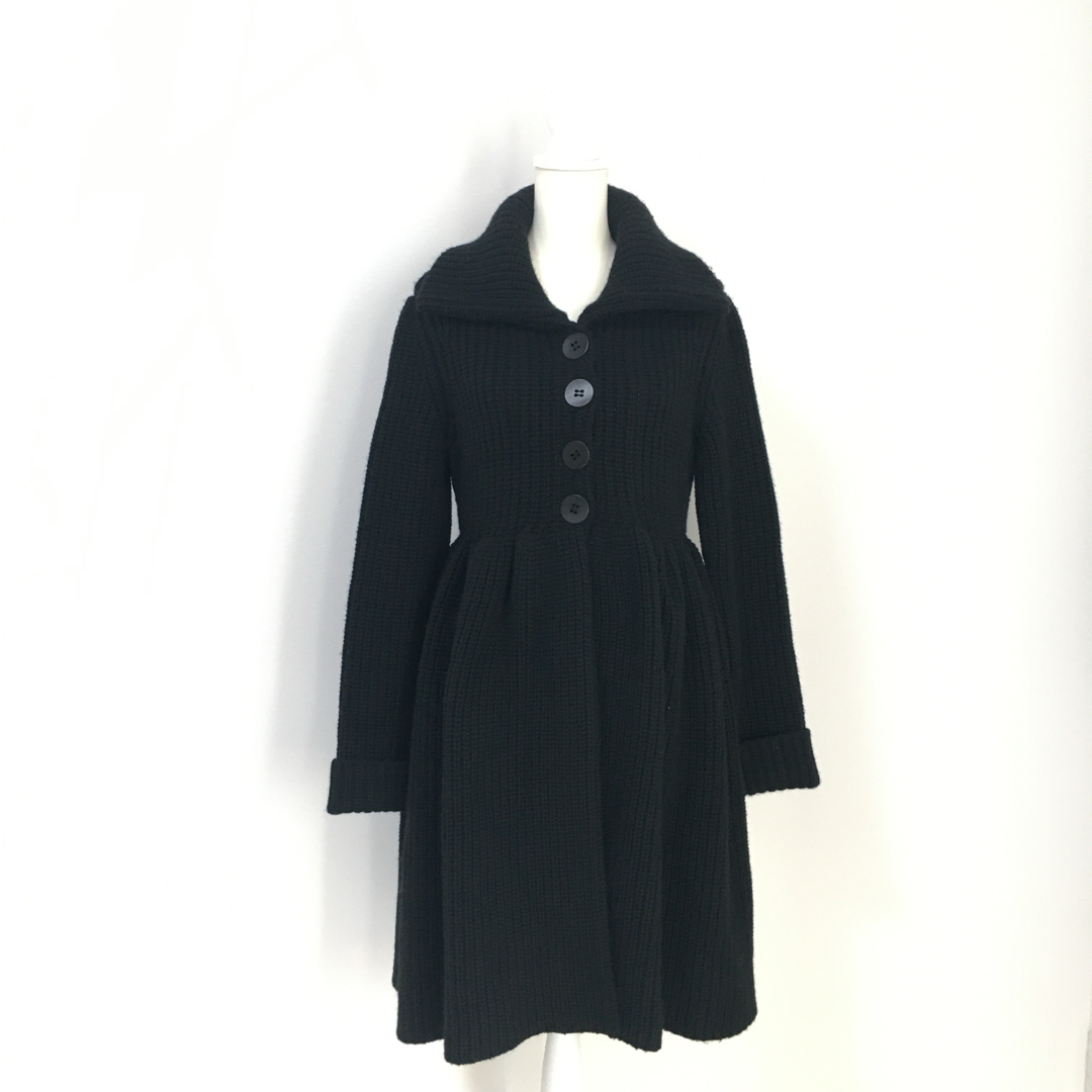 FOXEY - 美品 FOXEY フォクシー 女優襟 カシミヤ ニット コート FOXEY - 美品 FOXEY フォクシー 女優襟 カシミヤ ニット コート