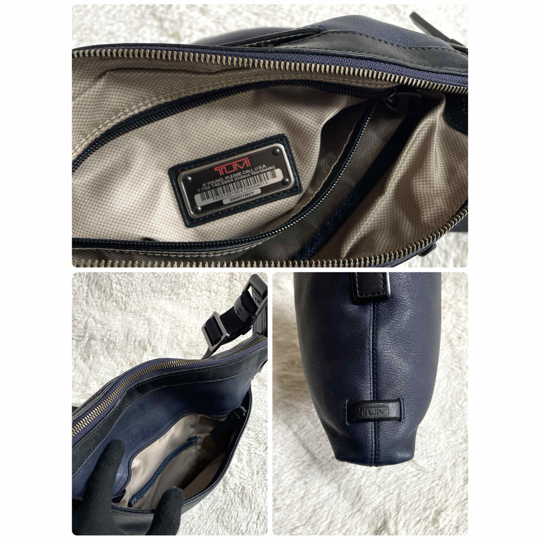 TUMI - TUMI トゥミ オールレザー 本革 クロスボディ ショルダー TUMI - TUMI トゥミ オールレザー 本革 クロスボディ ショルダー