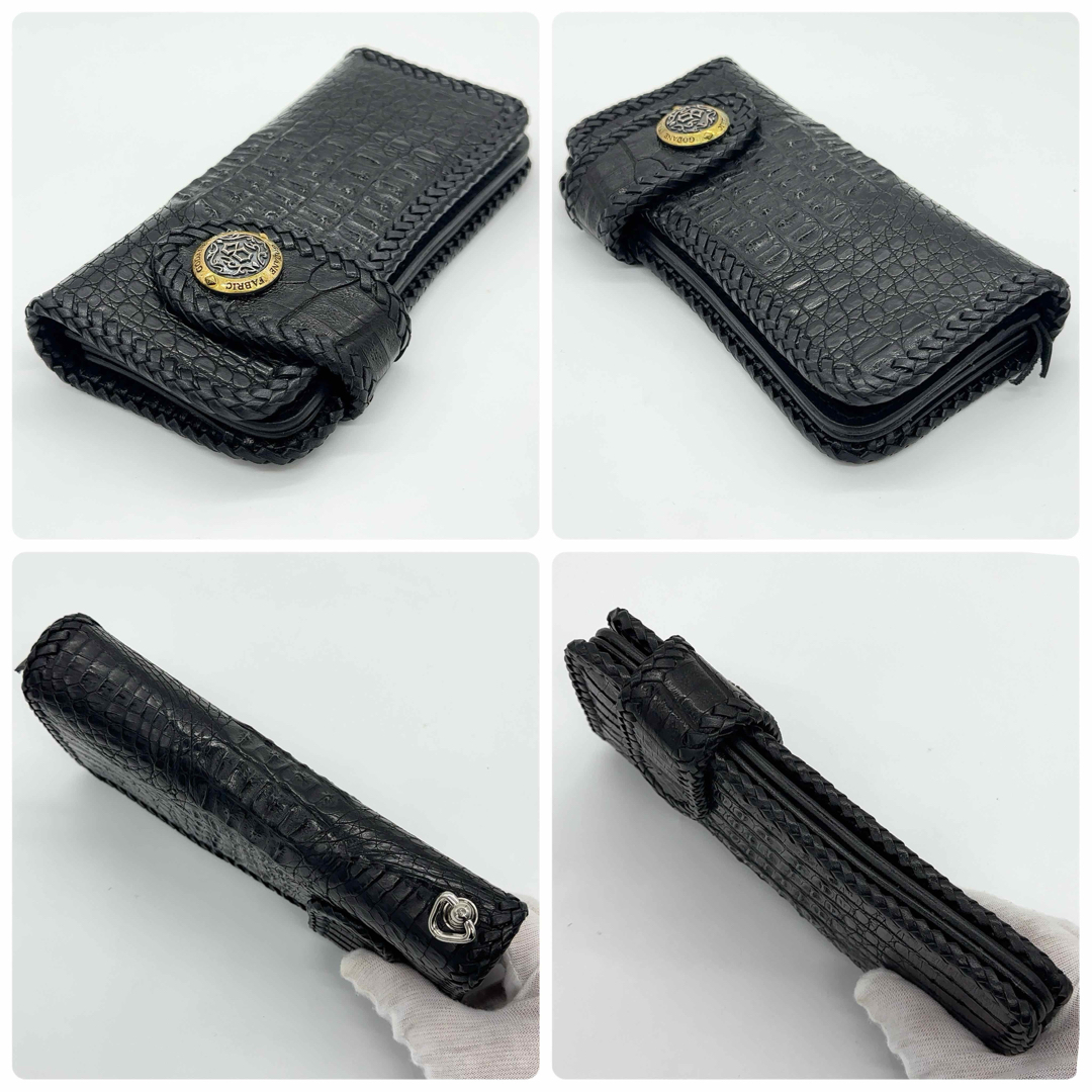 GODANE - 【希少+美品】GODANE ゴダン クロコダイル バイカーズ GODANE - 【希少+美品】GODANE ゴダン クロコダイル バイカーズ