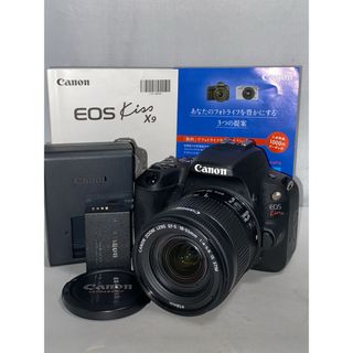 Canon - 【美品】Canon EOS kiss X9 18-55mm レンズキットの通販 Canon - 【美品】Canon EOS kiss X9 18-55mm レンズキットの通販