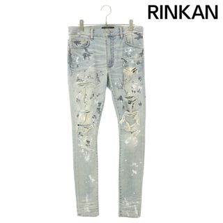 AMIRI - アミリ MX1 ダメージ加工 ストレッチ スキニーデニム 32 AMIRI - アミリ MX1 ダメージ加工 ストレッチ スキニーデニム 32