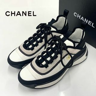 CHANEL - シャネル ココマーク ハイカットスニーカー 39.5 23.5 CHANEL - シャネル ココマーク ハイカットスニーカー 39.5 23.5