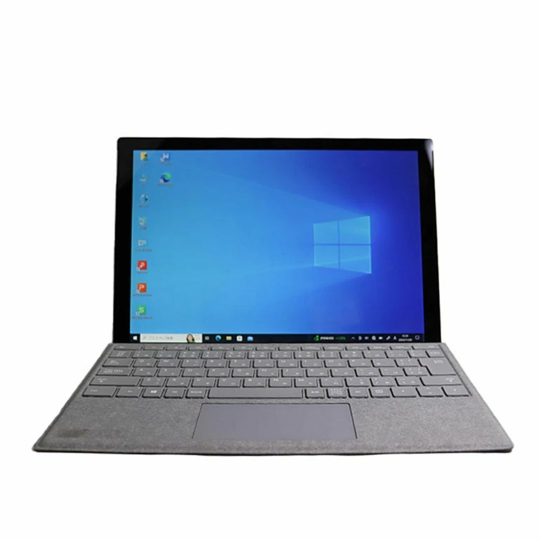 Microsoft(マイクロソフト)の【中古】在庫処分 タブレット ノートパソコン Microsoft Surface Pro 第5世代 Windows10 1796 12インチ Core m3 7Y30 1.00GHz メモリ4GB SSD128GB ドライブレス Wi-Fi Bluetooth Webカメラ タッチパネル機能 90日保証 スマホ/家電/カメラのPC/タブレット(タブレット)の商品写真