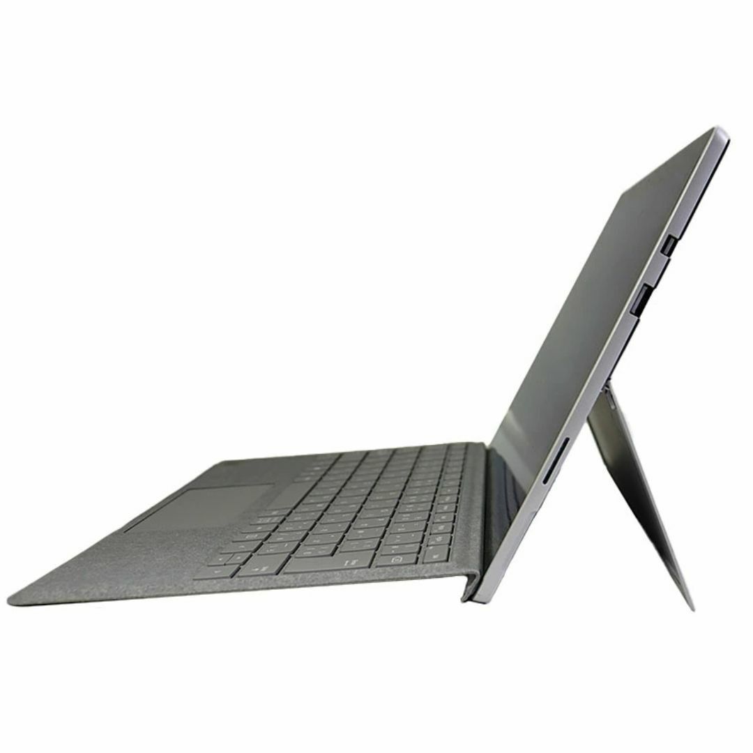 Microsoft(マイクロソフト)の【中古】在庫処分 タブレット ノートパソコン Microsoft Surface Pro 第5世代 Windows10 1796 12インチ Core m3 7Y30 1.00GHz メモリ4GB SSD128GB ドライブレス Wi-Fi Bluetooth Webカメラ タッチパネル機能 90日保証 スマホ/家電/カメラのPC/タブレット(タブレット)の商品写真