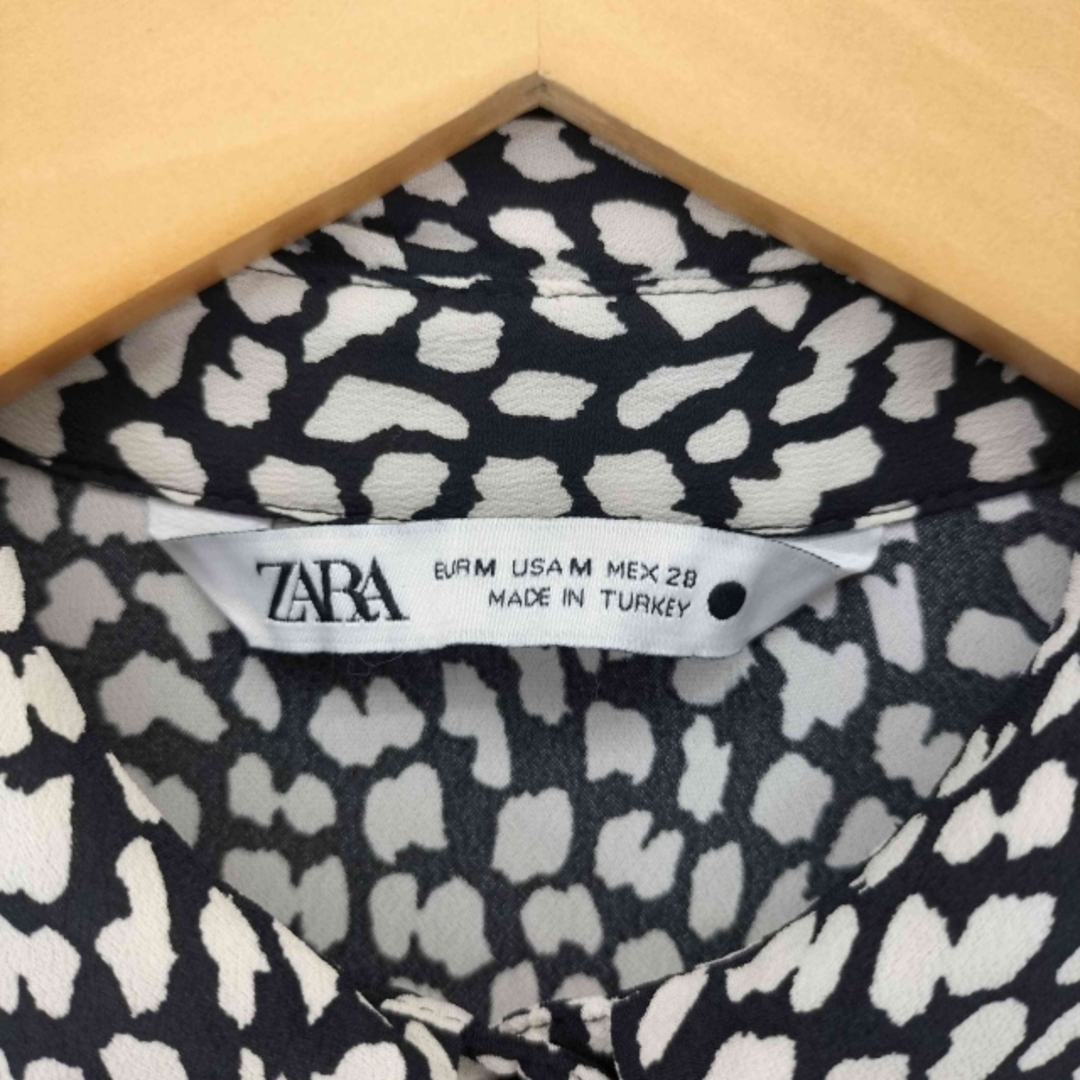 ZARA - ZARA(ザラ) レオパード柄 シャツ レディース トップス ZARA - ZARA(ザラ) レオパード柄 シャツ レディース トップス