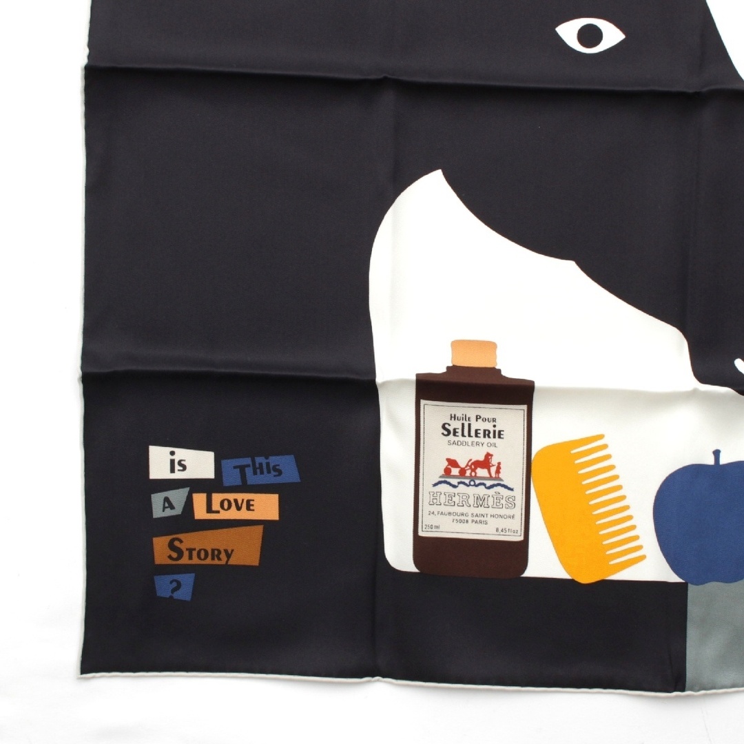 HERMES - エルメス 23-24年 カレ70 シルク IS THIS A LOVE STORY HERMES - エルメス 23-24年 カレ70 シルク IS THIS A LOVE STORY