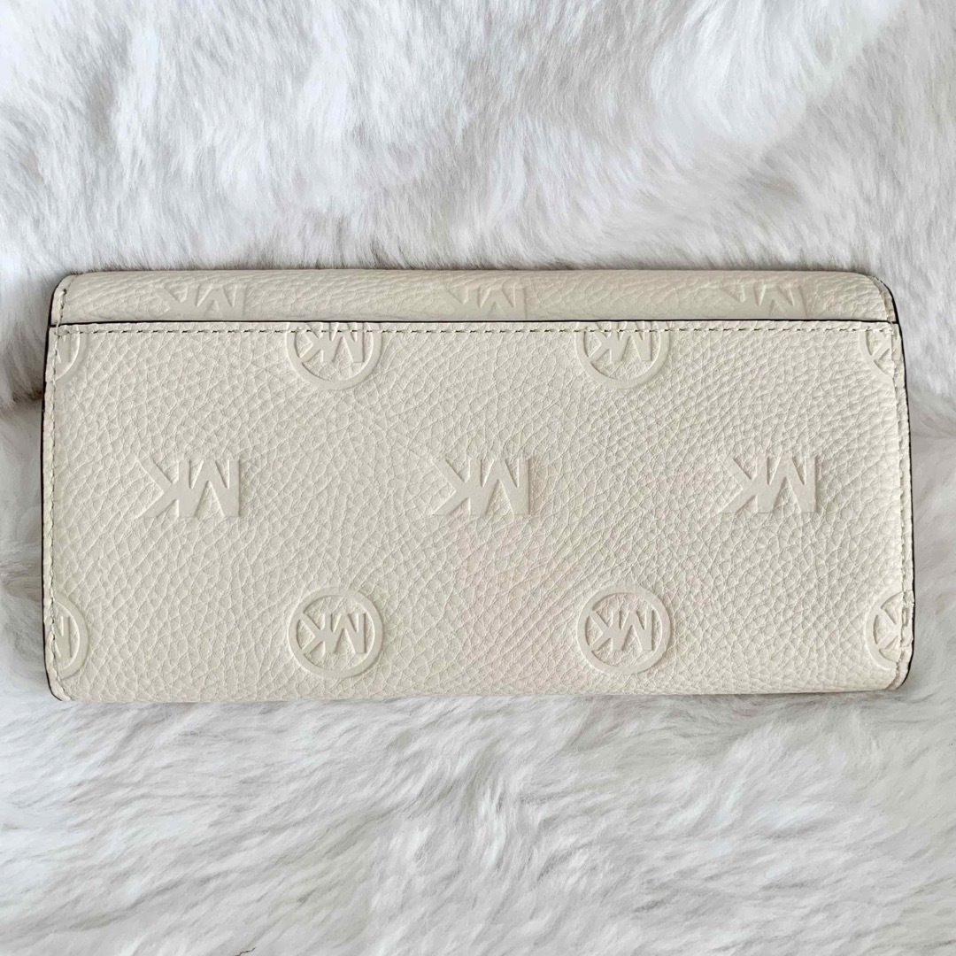MICHAEL KORS - 新品未使用 マイケルコース 長財布 型押しレザー MICHAEL KORS - 新品未使用 マイケルコース 長財布 型押しレザー