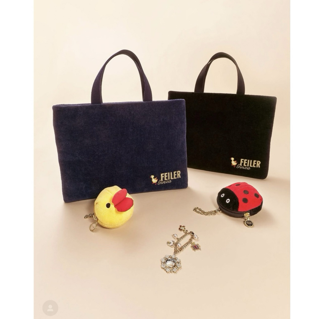 FEILER - 新品 FEILER バッグ (ブラック) /銀座店10周年記念 FEILER - 新品 FEILER バッグ (ブラック) /銀座店10周年記念