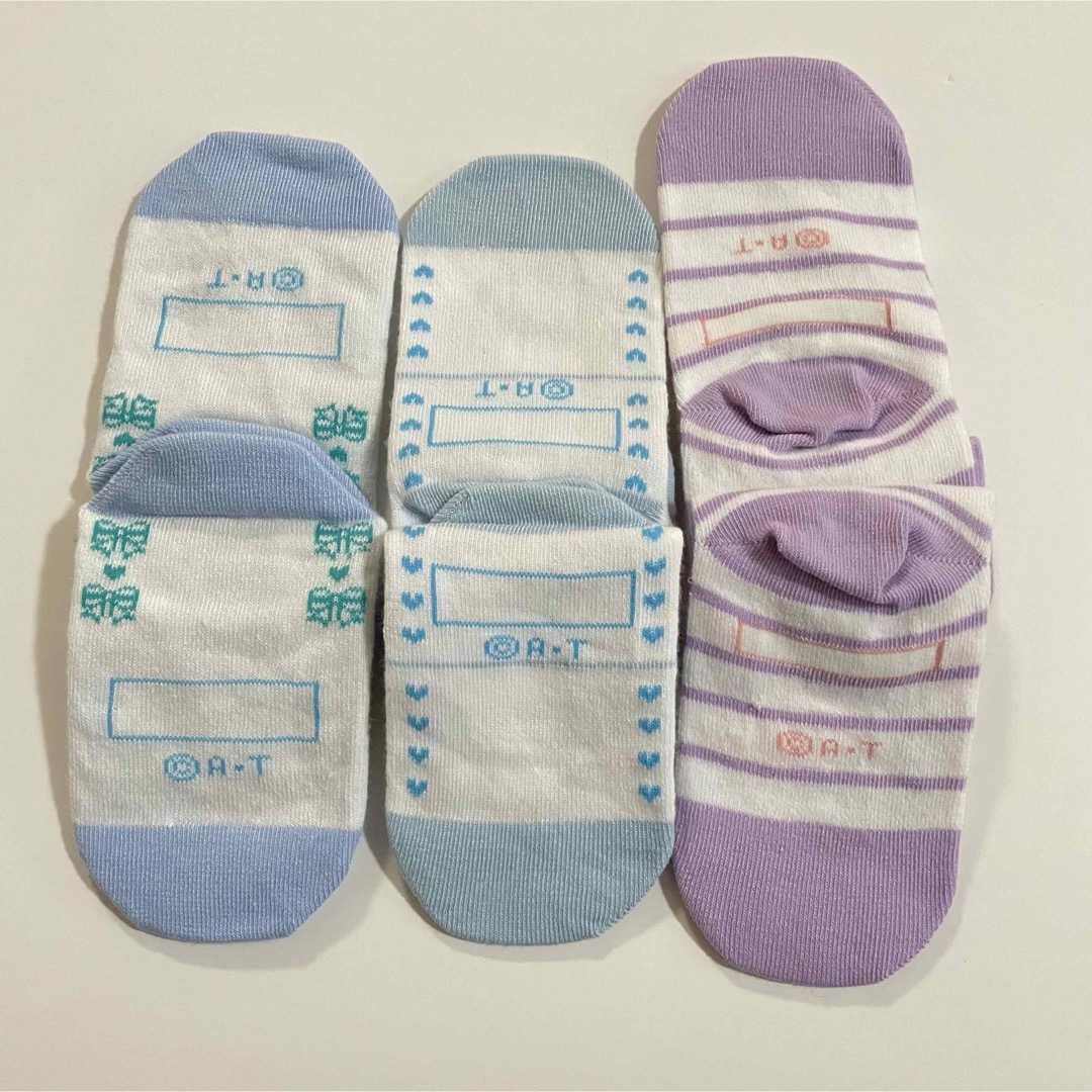 【３足セット】わんだふるぷりきゅあ 靴下 15-20cm キッズ/ベビー/マタニティのこども用ファッション小物(靴下/タイツ)の商品写真