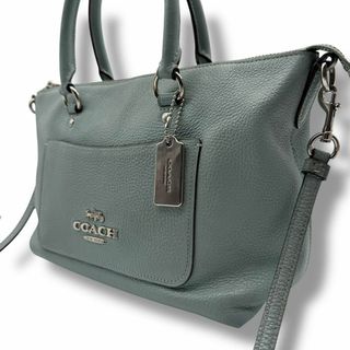 COACH(ショルダーバッグ ・ ブルー・ネイビー/青色系)のフリマ COACH(ショルダーバッグ ・ ブルー・ネイビー/青色系)のフリマ