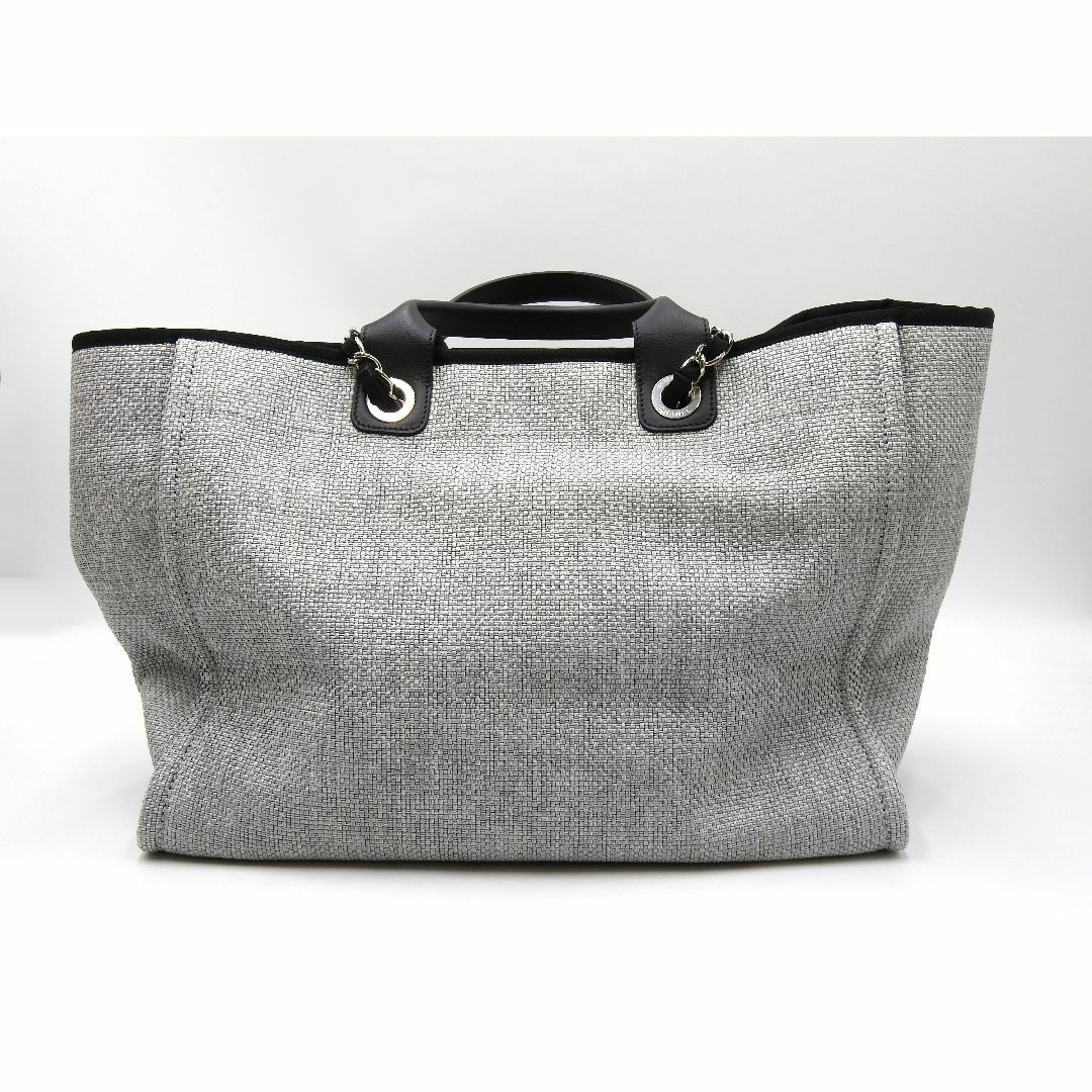 CHANEL - シャネル ドーヴィルGM 2way チェーン トートバッグ CHANEL - シャネル ドーヴィルGM 2way チェーン トートバッグ