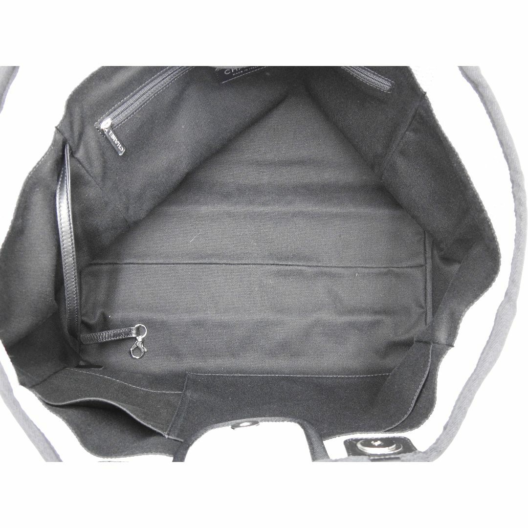CHANEL - シャネル ドーヴィルGM 2way チェーン トートバッグ CHANEL - シャネル ドーヴィルGM 2way チェーン トートバッグ