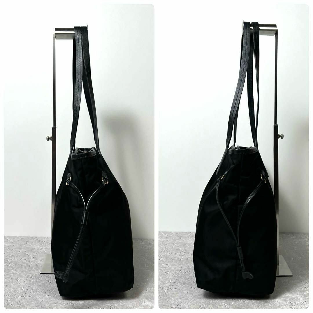 PRADA - PRADA プラダ トートバッグ 巾着型 テスートナイロン PRADA - PRADA プラダ トートバッグ 巾着型 テスートナイロン