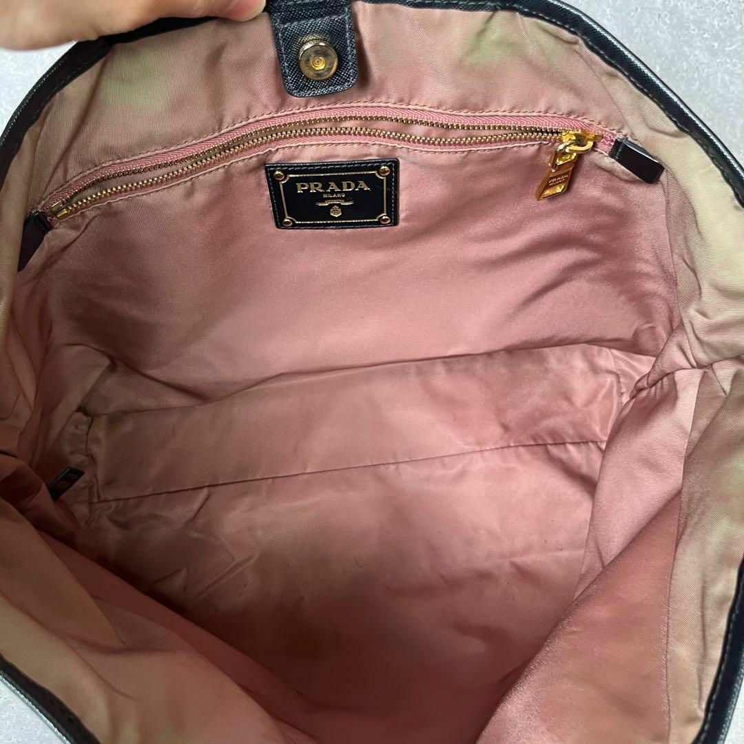 PRADA - PRADA プラダ トートバッグ 巾着型 テスートナイロン PRADA - PRADA プラダ トートバッグ 巾着型 テスートナイロン
