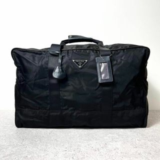 PRADA - 鑑定済✨ プラダ ボストンバッグ 三角ロゴ テスート PRADA - 鑑定済✨ プラダ ボストンバッグ 三角ロゴ テスート